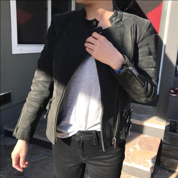 Wilfred Free for Aritzia BOBINE Leather jacket - Picture 8 of 8